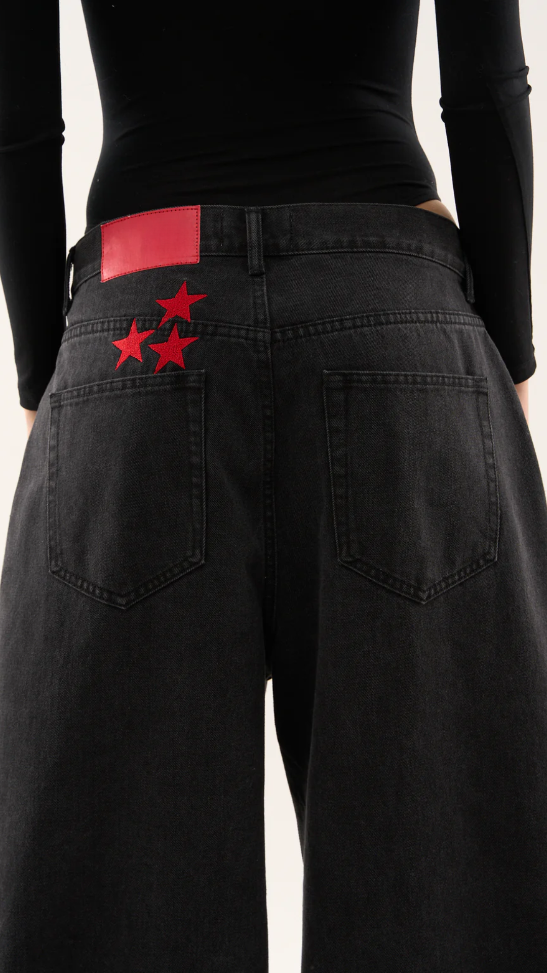 Starry Jeans- Washed Black