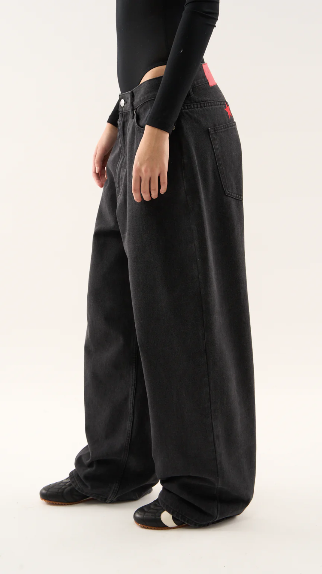 Starry Jeans- Washed Black